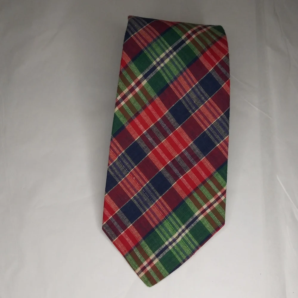 Rooster Men's Cotton Tie #T-14 - Picture 2 of 4